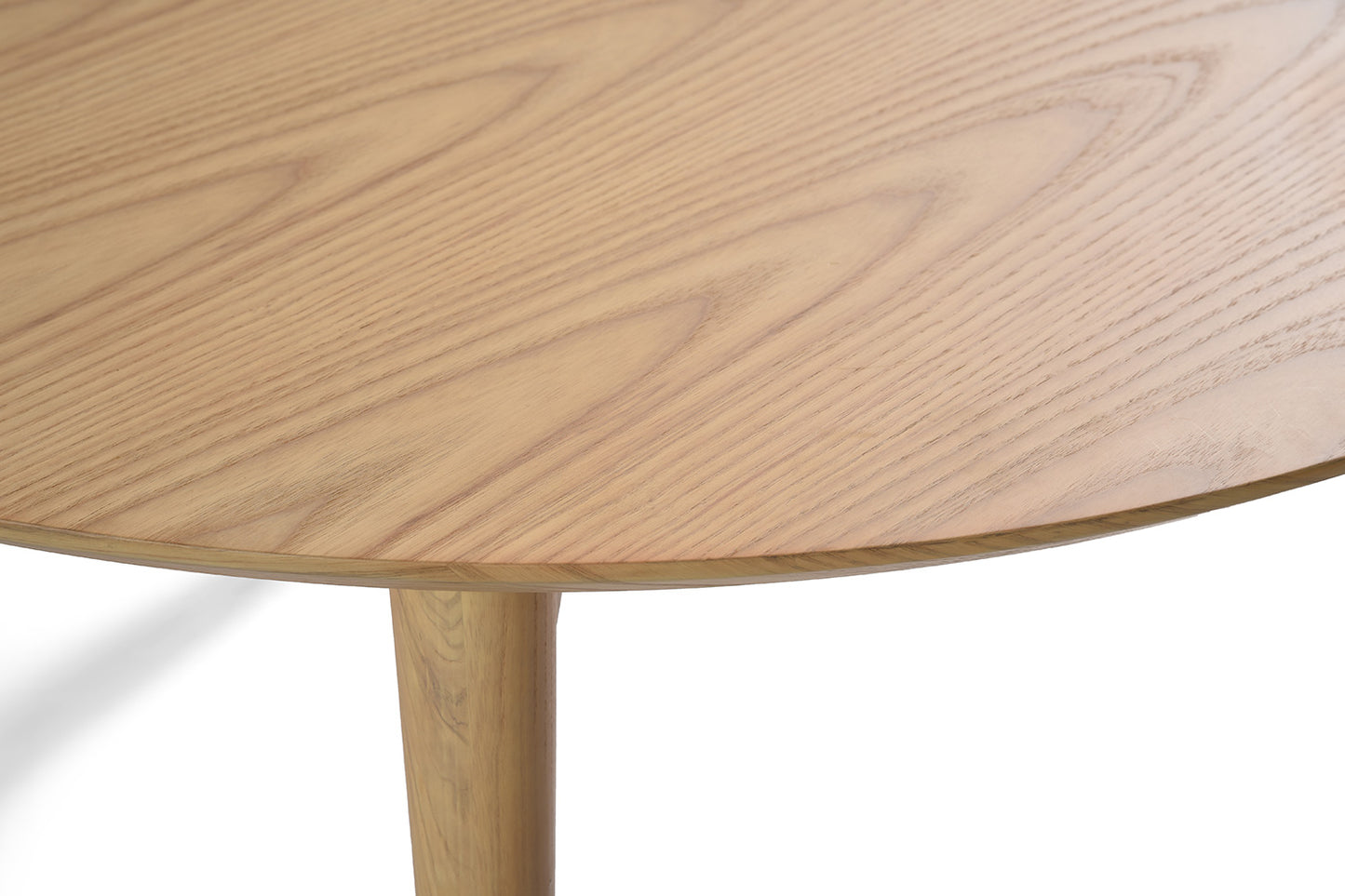 Table à Manger Ronde Extensible Eva 120-200 cm