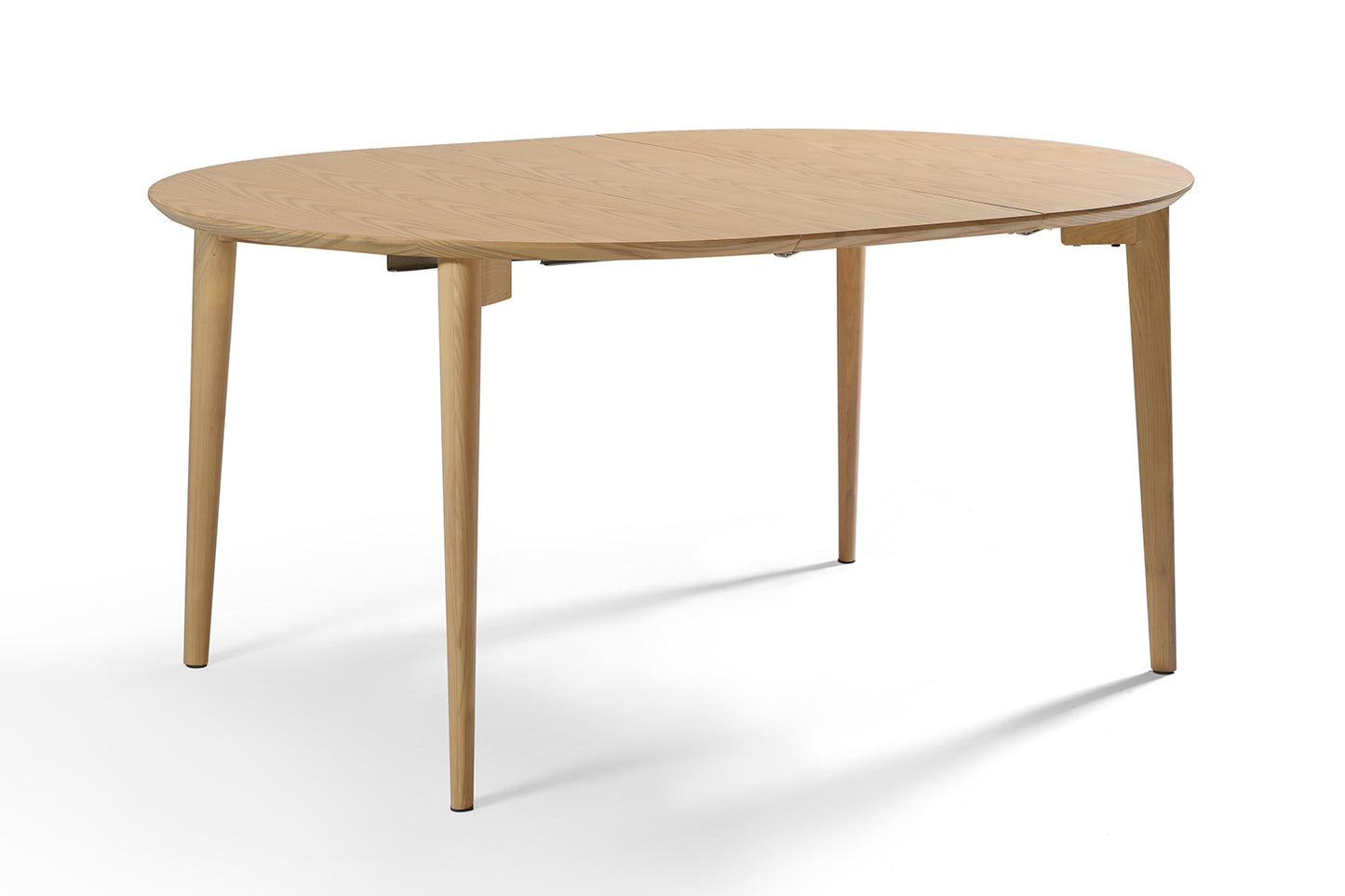 Table à Manger Ronde Extensible Eva 120-200 cm