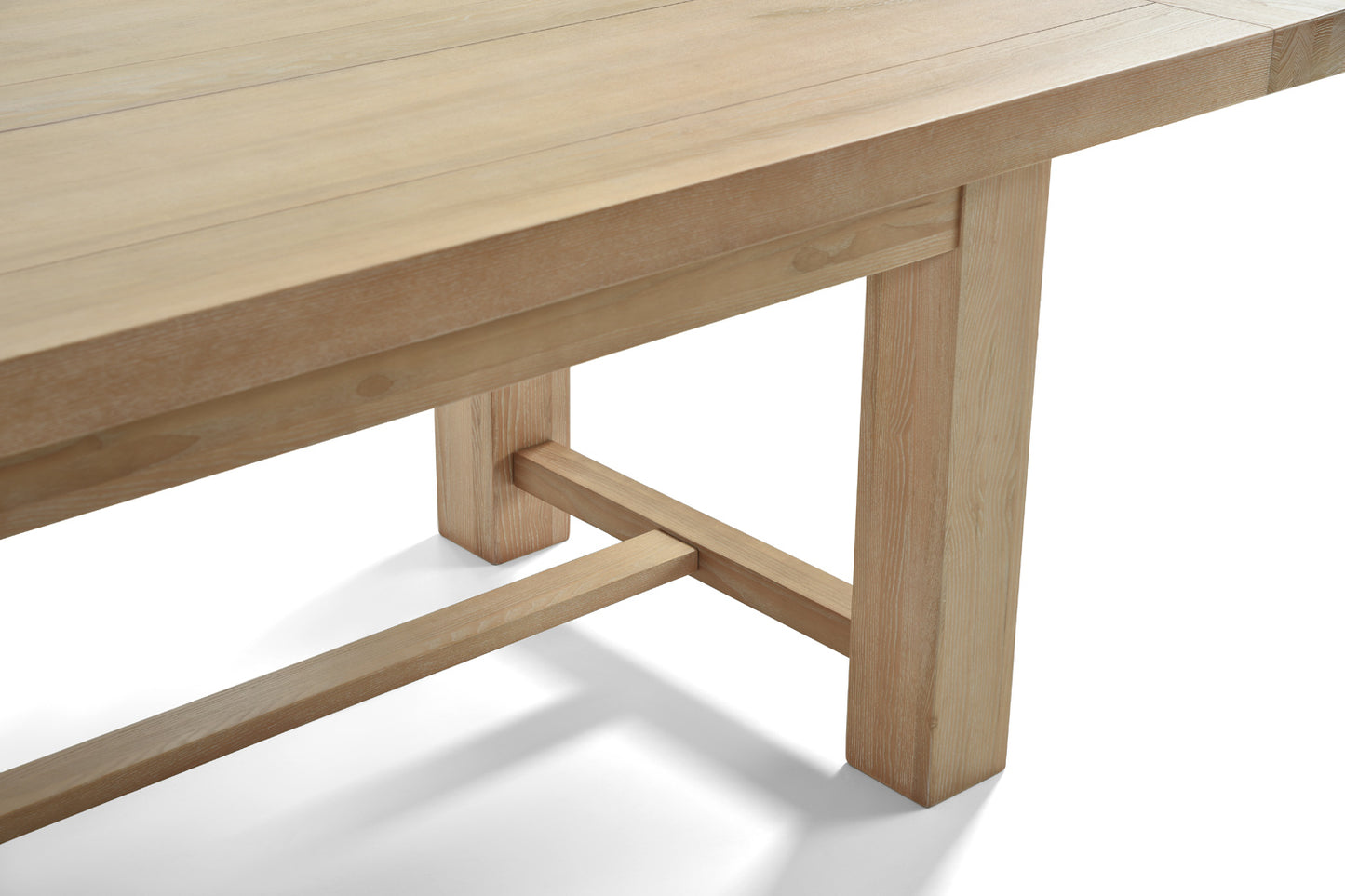 Table de Salle à Manger en Bois Campagne Etabli 240 cm