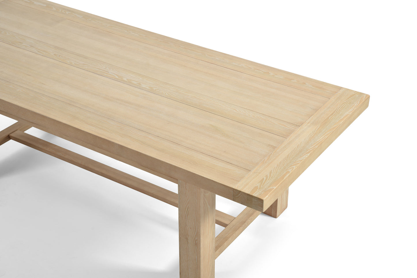 Table de Salle à Manger en Bois Campagne Etabli 240 cm