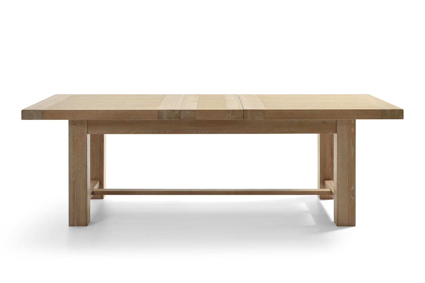 Table de Salle à Manger Campagne Etabli en Bois à Rallonges 200-280 cm
