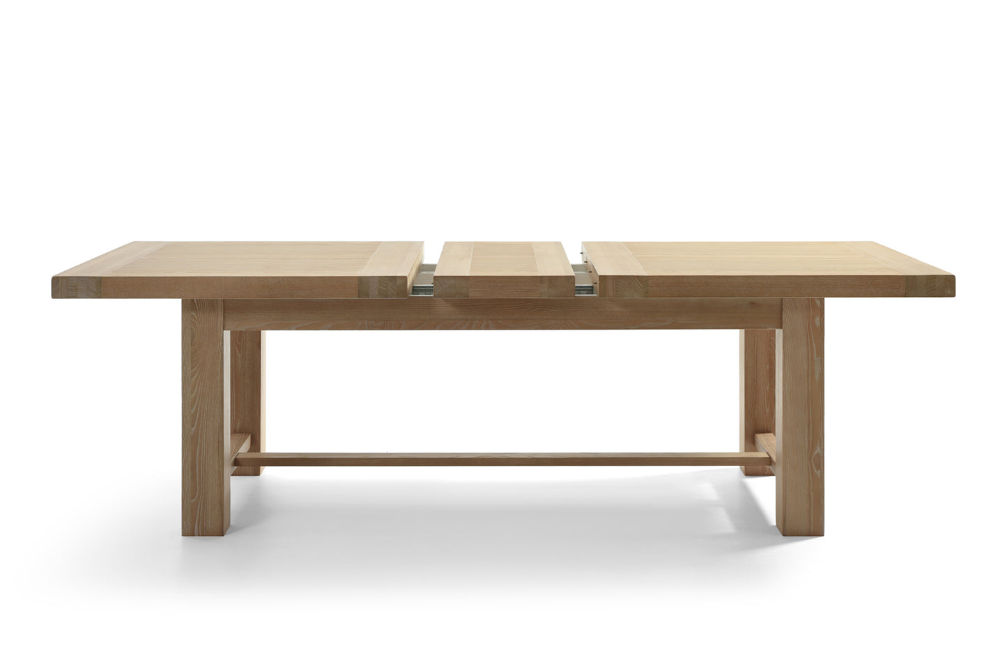 Table de Salle à Manger Campagne Etabli en Bois à Rallonges 200-280 cm