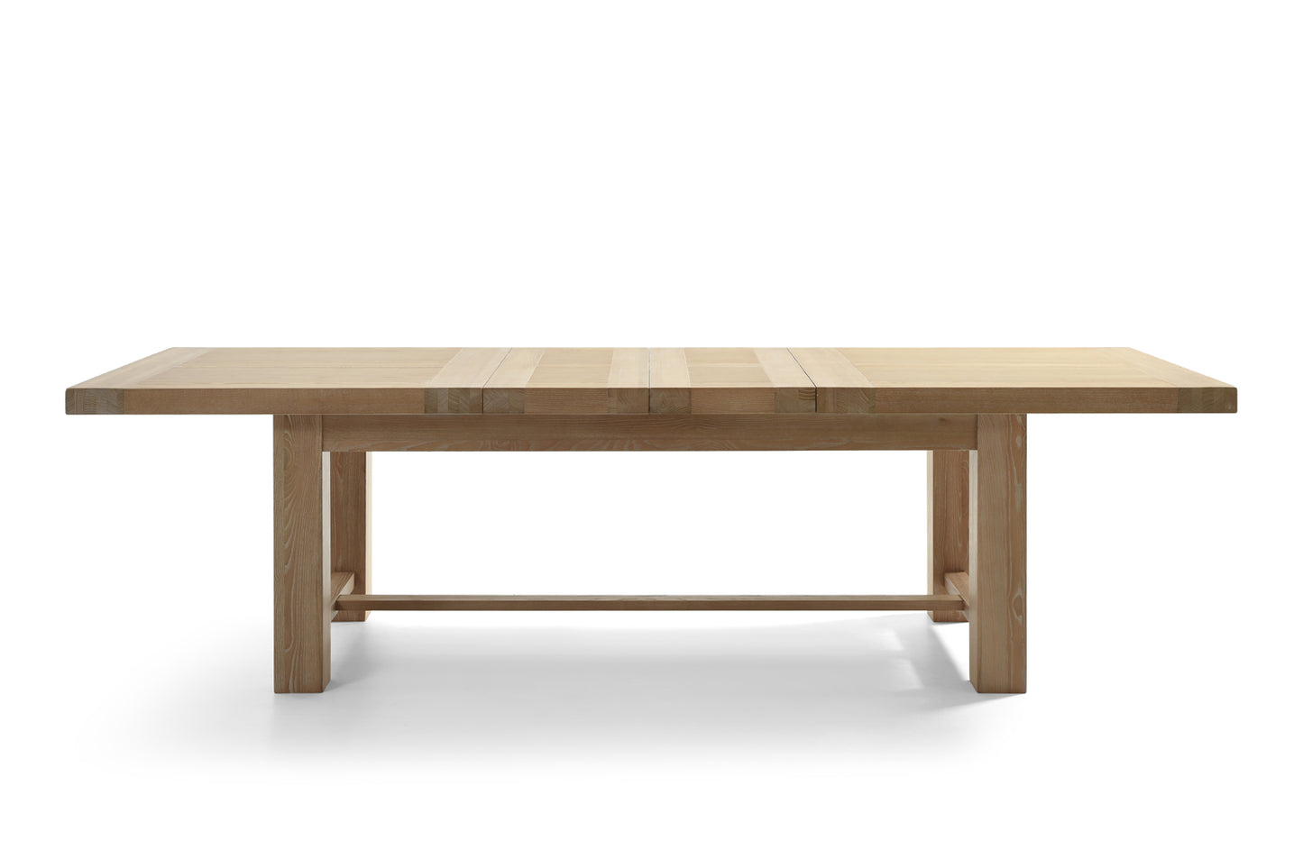 Table de Salle à Manger Campagne Etabli en Bois à Rallonges 200-280 cm