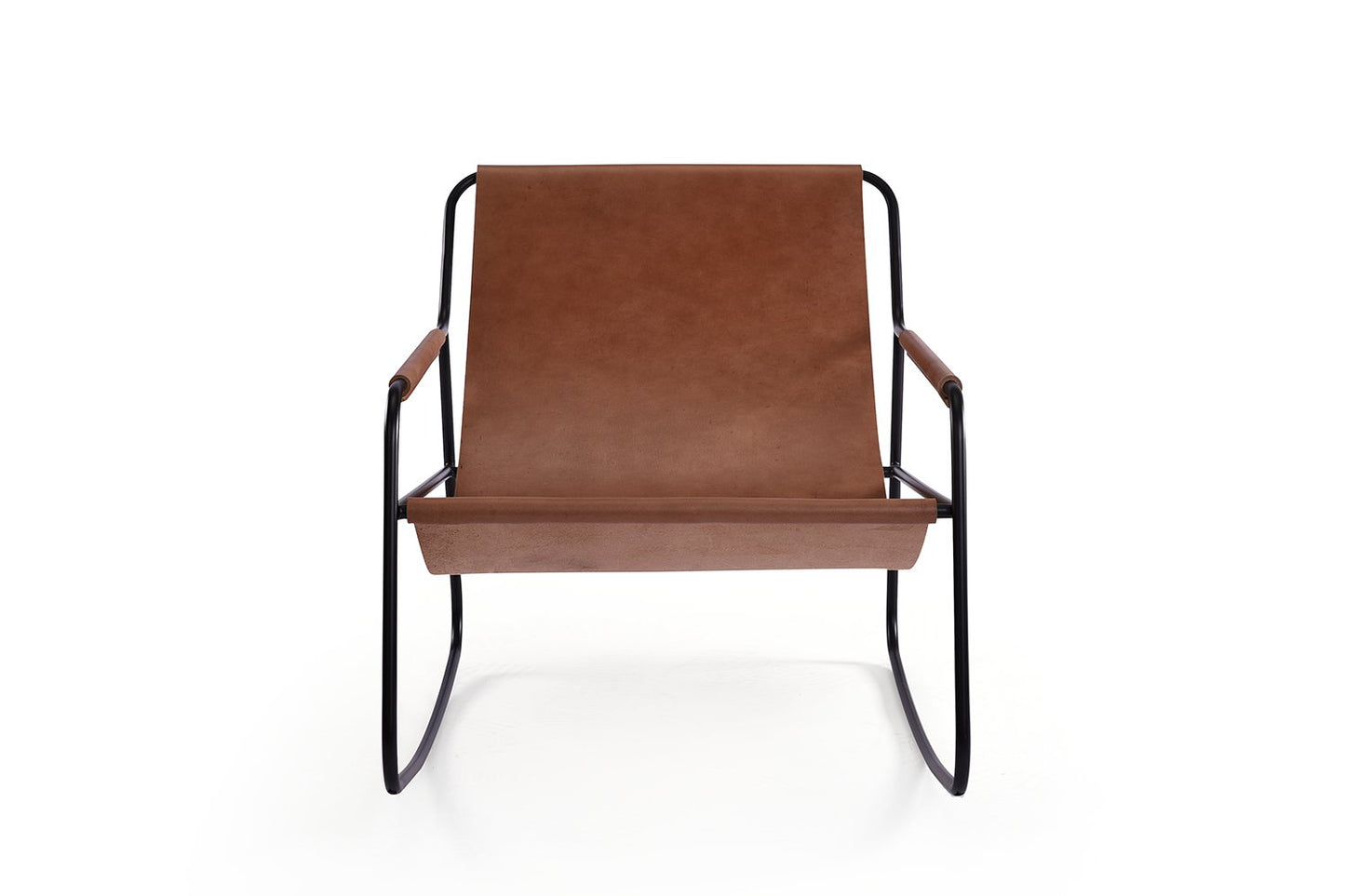 Fauteuil Désert à Bascule en cuir