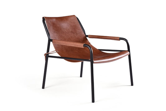 Fauteuil en Toile Cuir Suspendue