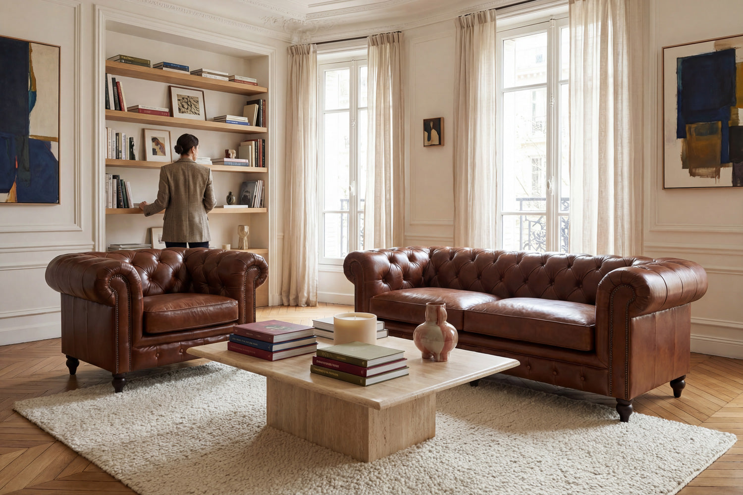 Canapé Chesterfield Kensington