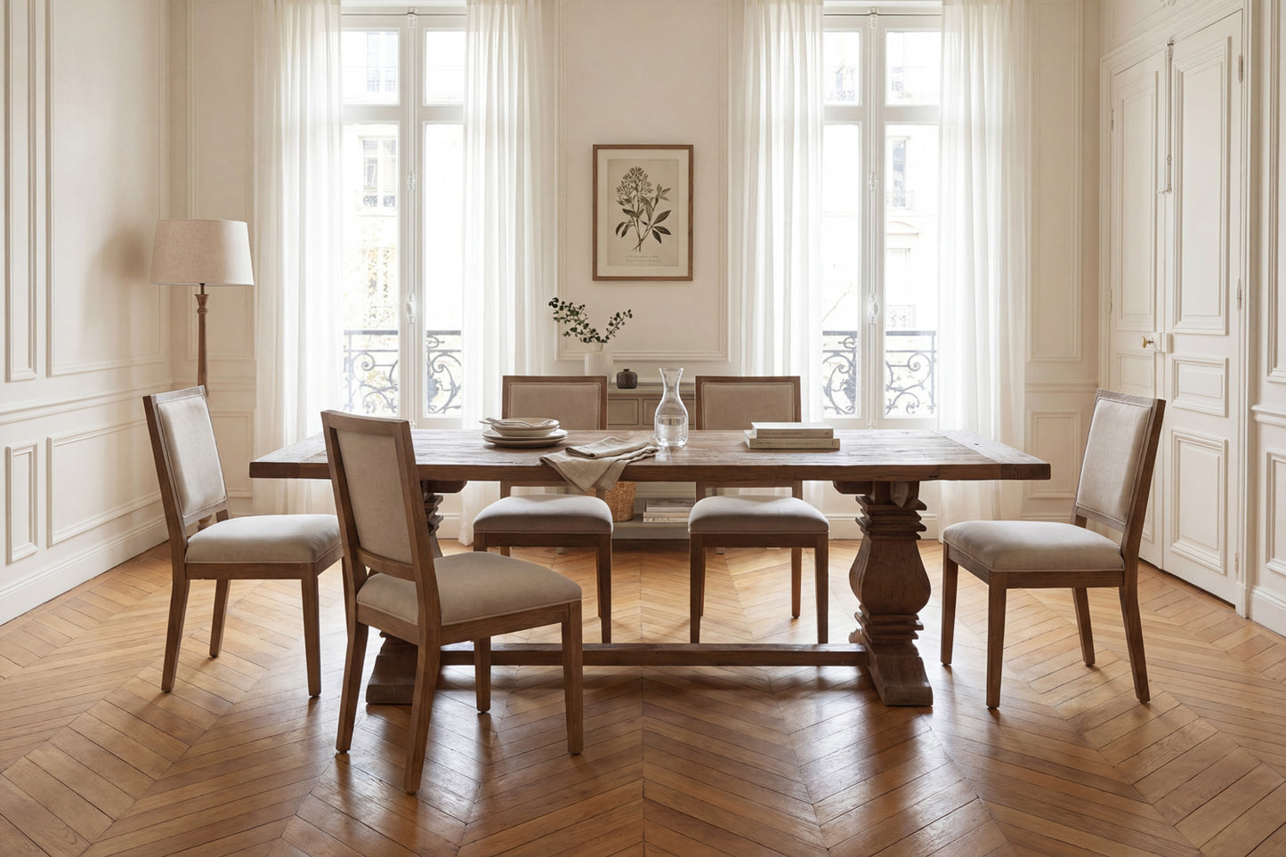 Table de Salle à Manger Monastère en Bois