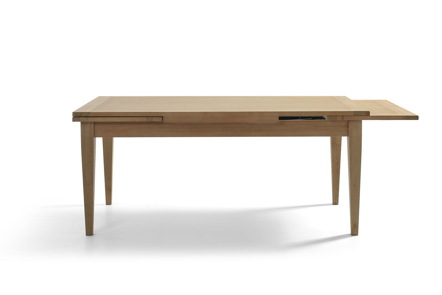 Table de Salle à Manger Campagne Cottage Extensible en Bois 180-290 cm