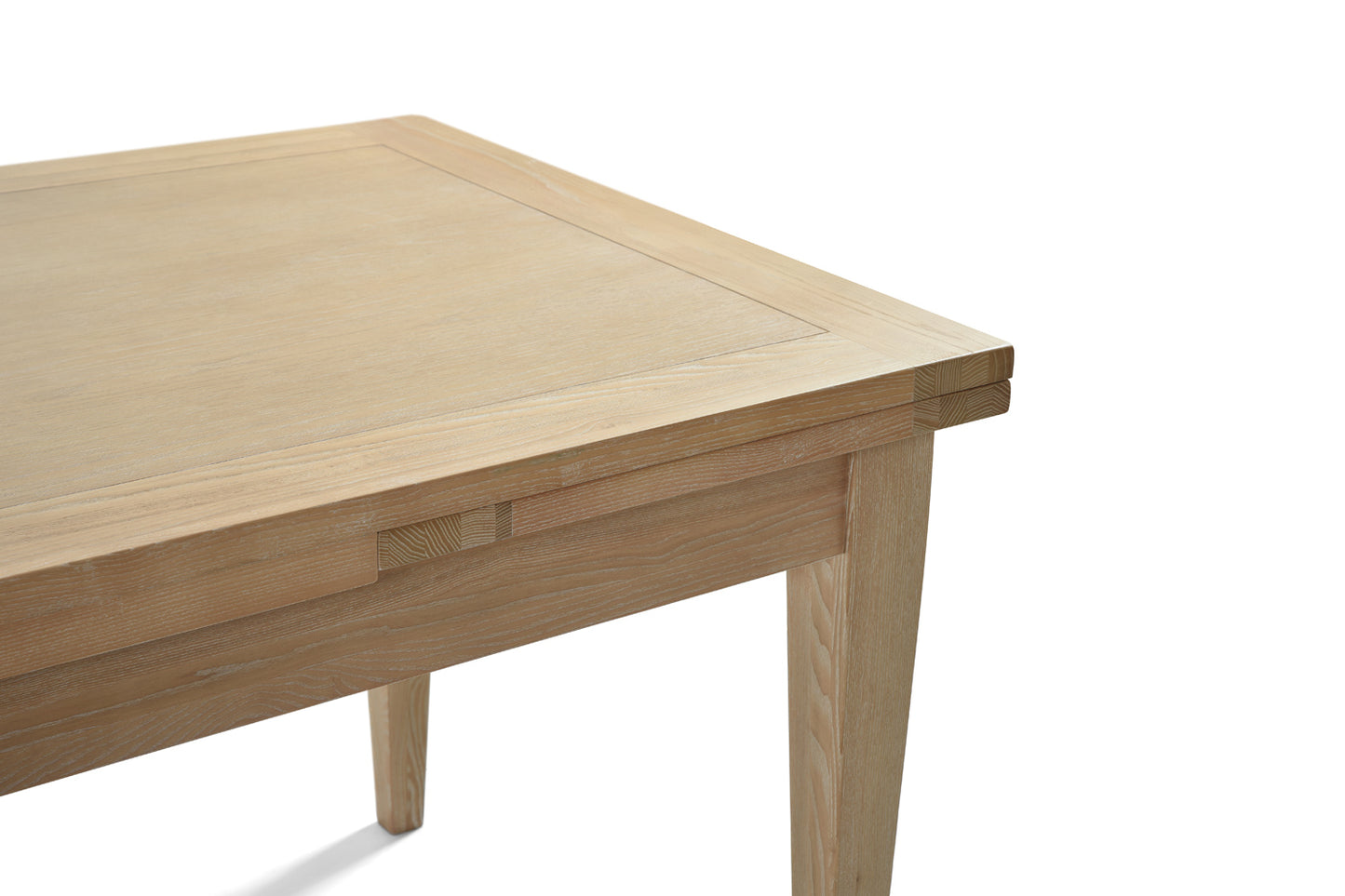 Table de Salle à Manger Campagne Cottage Extensible en Bois 180-290 cm