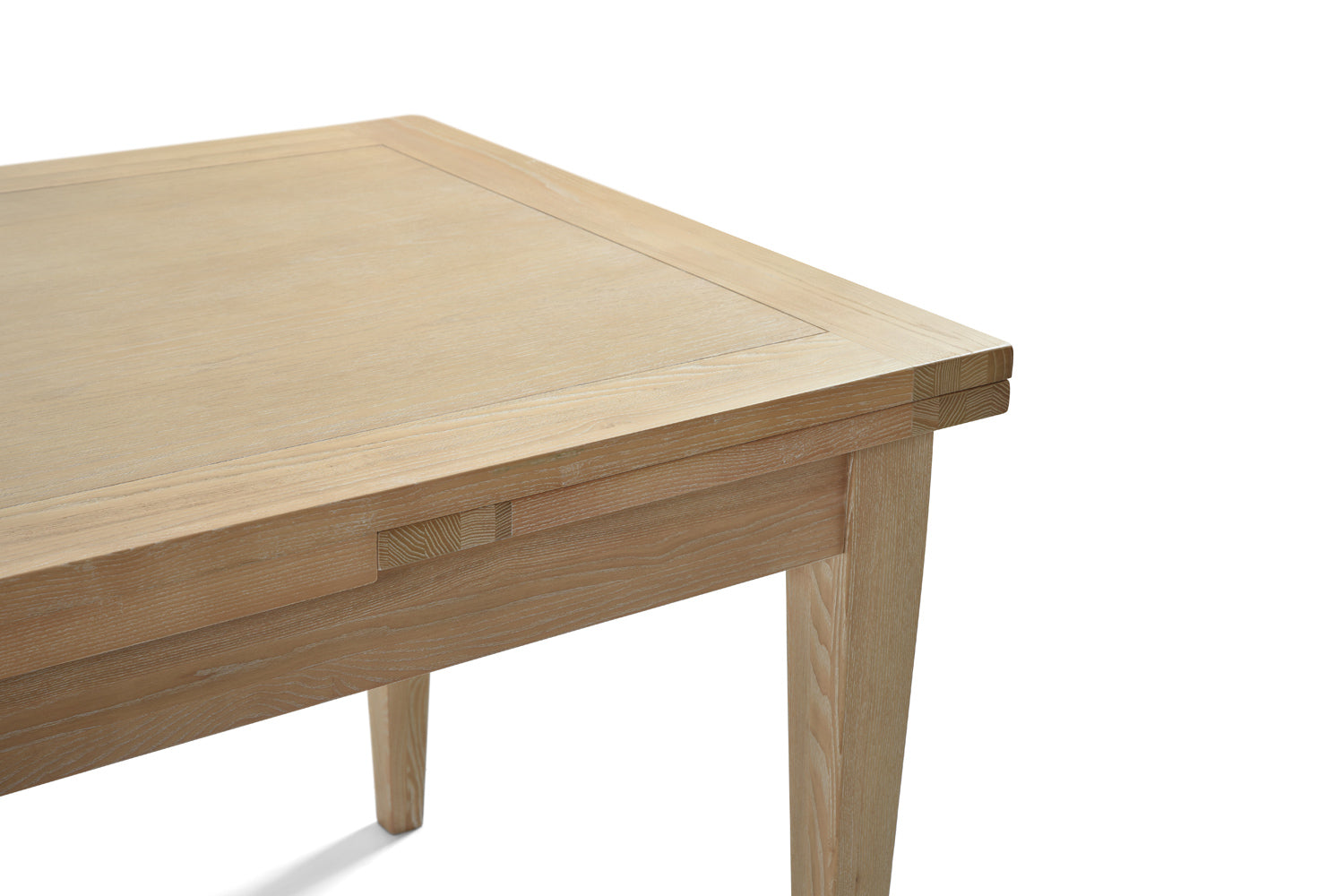 Table de Salle à Manger Campagne Cottage Extensible en Bois 180-290 cm