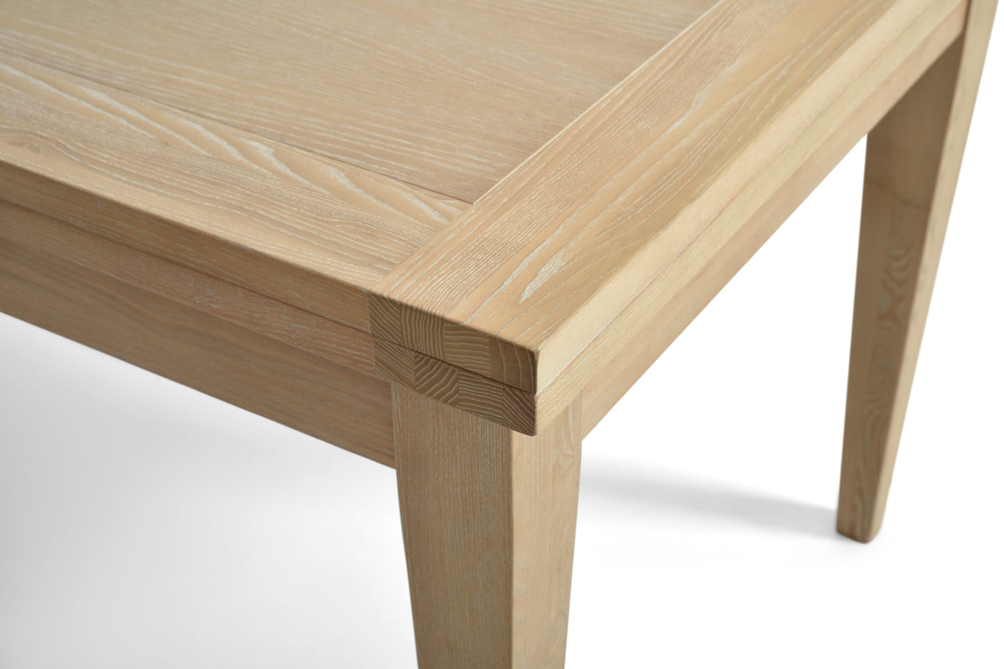 Table de Salle à Manger Campagne Cottage Extensible en Bois 180-290 cm