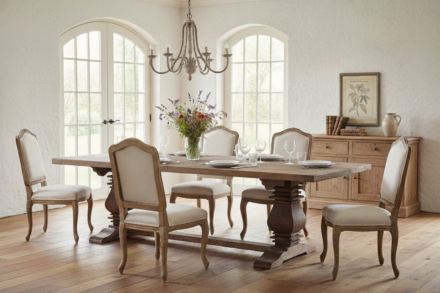 Table de Salle à Manger Monastère en Bois