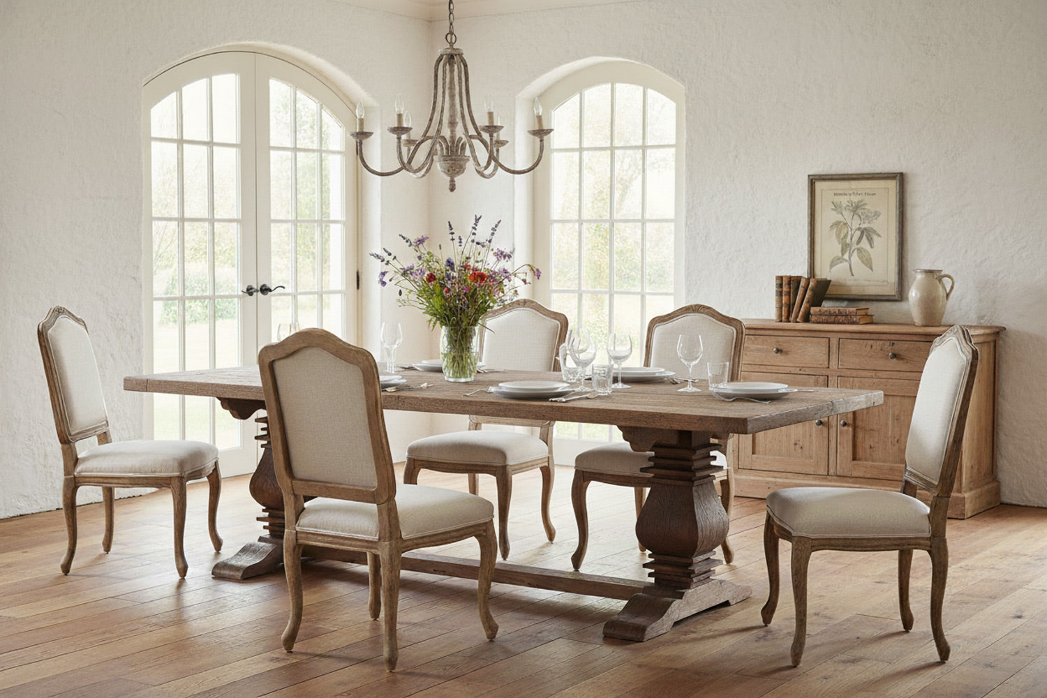 Table de Salle à Manger Monastère en Bois