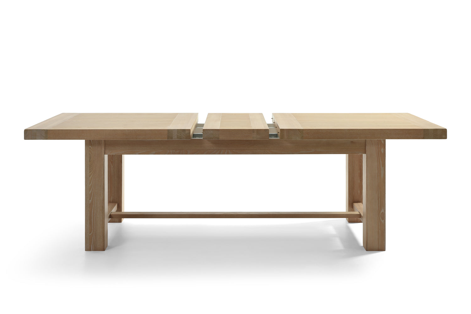 Table de Salle à Manger Campagne Etabli en Bois à Rallonges 200-280 cm